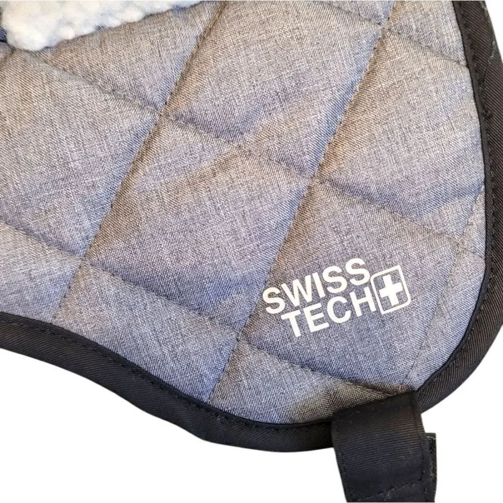 Swiss Tech Grey Multi-Flap Quilted Hat